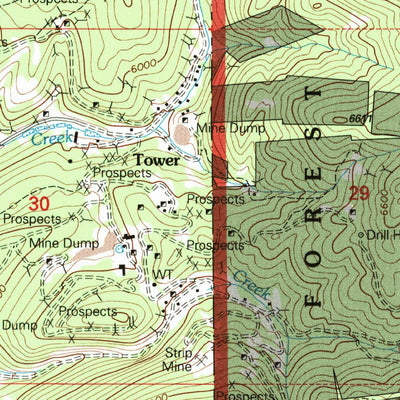 United States Geological Survey Philipsburg, MT (1996, 24000-Scale) digital map