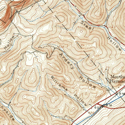 United States Geological Survey Philipsburg, PA (1939, 62500-Scale) digital map
