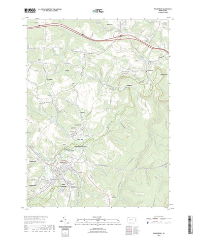 United States Geological Survey Philipsburg, PA (2023, 24000-Scale) digital map