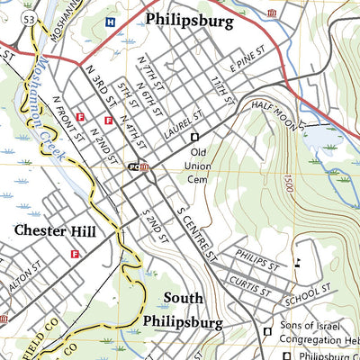 United States Geological Survey Philipsburg, PA (2023, 24000-Scale) digital map