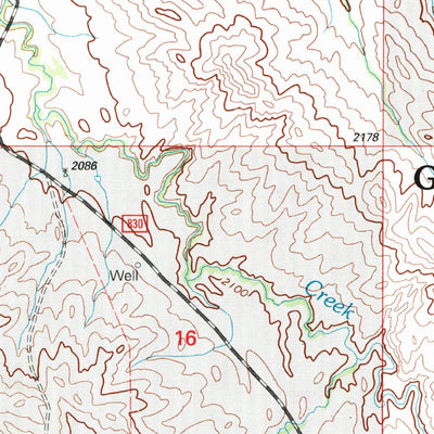 United States Geological Survey Phillip Spring, ND (1997, 24000-Scale) digital map