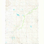 United States Geological Survey Phillippi Reservoir, MT (1982, 24000-Scale) digital map