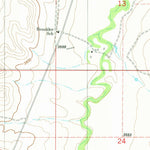 United States Geological Survey Phillippi Reservoir, MT (1982, 24000-Scale) digital map