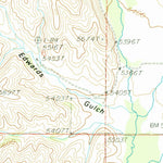 United States Geological Survey Phillips Creek, ID (1986, 24000-Scale) digital map