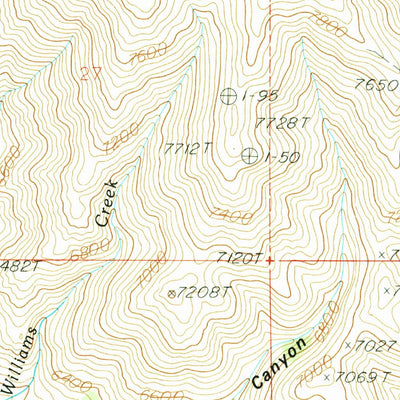 United States Geological Survey Phillips Creek, ID (1986, 24000-Scale) digital map