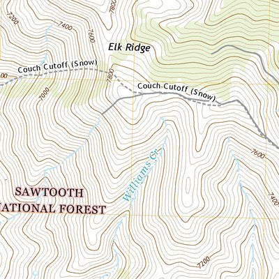 United States Geological Survey Phillips Creek, ID (2020, 24000-Scale) digital map