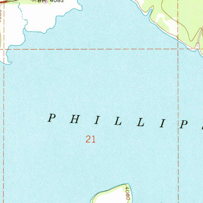 United States Geological Survey Phillips Lake, OR (1972, 24000-Scale) digital map