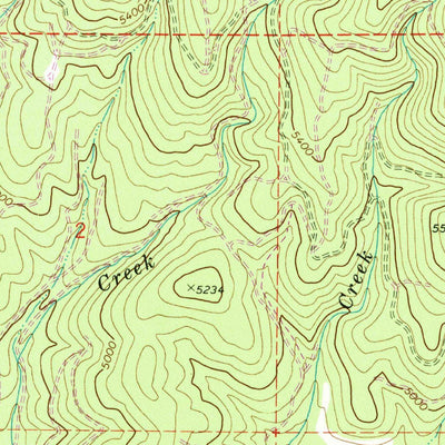 United States Geological Survey Phillips Lake, OR (1972, 24000-Scale) digital map