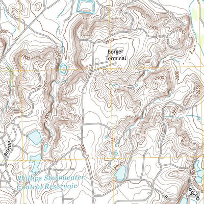 United States Geological Survey Phillips, TX (2013, 24000-Scale) digital map