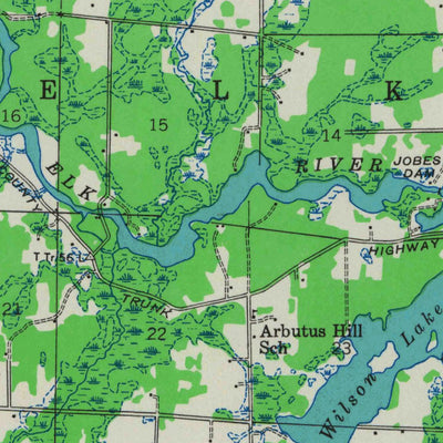 United States Geological Survey Phillips, WI (1941, 48000-Scale) digital map