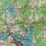 United States Geological Survey Phillips, WI (1968, 62500-Scale) digital map