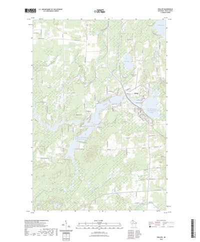 United States Geological Survey Phillips, WI (2023, 24000-Scale) digital map
