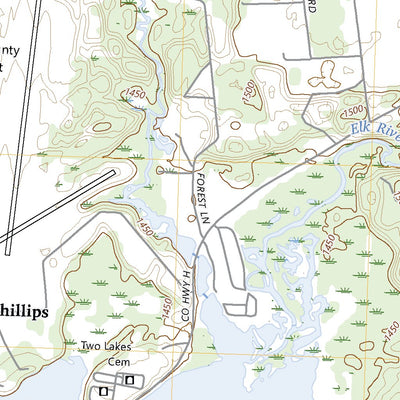 United States Geological Survey Phillips, WI (2023, 24000-Scale) digital map