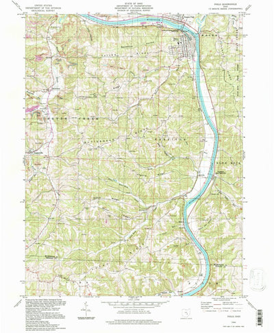 United States Geological Survey Philo, OH (1994, 24000-Scale) digital map