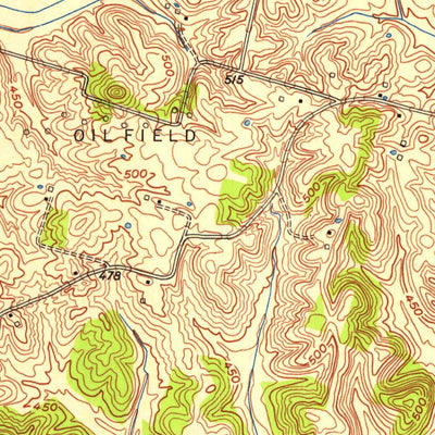 United States Geological Survey Philpot, KY (1953, 24000-Scale) digital map