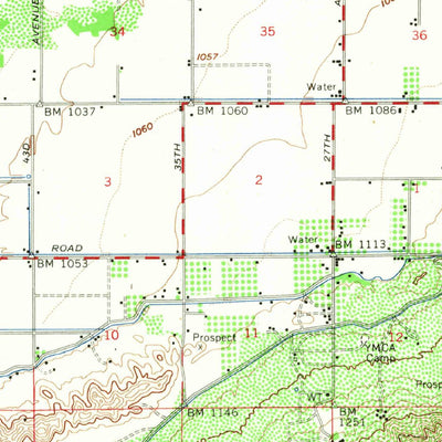 United States Geological Survey Phoenix, AZ (1952, 62500-Scale) digital map