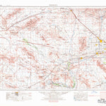 United States Geological Survey Phoenix, AZ (1969, 250000-Scale) digital map