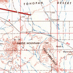 United States Geological Survey Phoenix, AZ (1969, 250000-Scale) digital map
