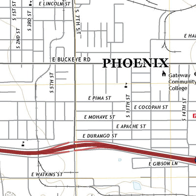 United States Geological Survey Phoenix, AZ (2021, 24000-Scale) digital map