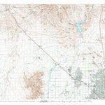 United States Geological Survey Phoenix North, AZ (1988, 100000-Scale) digital map