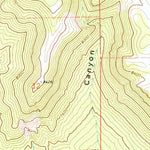 United States Geological Survey Phonolite Hill, UT (1971, 24000-Scale) digital map