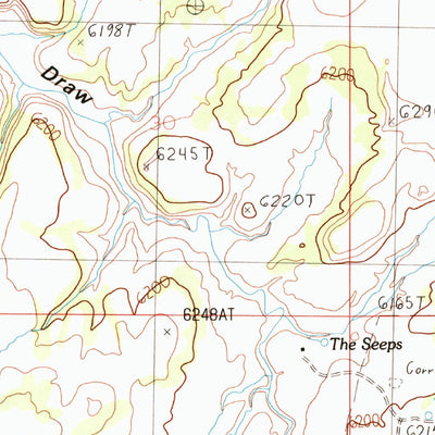 United States Geological Survey Photograph Gap, UT (1987, 24000-Scale) digital map