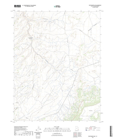 United States Geological Survey Photograph Gap, UT (2023, 24000-Scale) digital map