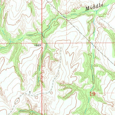 United States Geological Survey Phroso, OK (1969, 24000-Scale) digital map