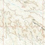 United States Geological Survey Physic Creek, MT (1972, 24000-Scale) digital map