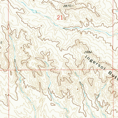 United States Geological Survey Physic Creek, MT (1972, 24000-Scale) digital map