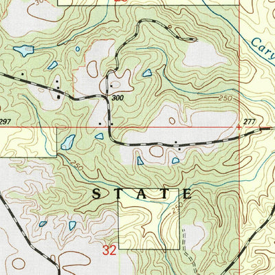 United States Geological Survey Piave, MS (2000, 24000-Scale) digital map