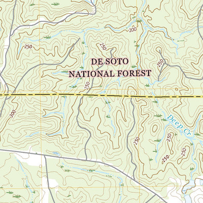 United States Geological Survey Piave, MS (2021, 24000-Scale) digital map