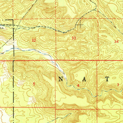 United States Geological Survey Picacho Butte, AZ (1950, 62500-Scale) digital map