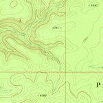 United States Geological Survey Picacho Butte SE, AZ (1973, 24000-Scale) digital map