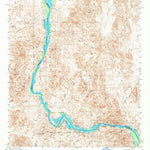 United States Geological Survey Picacho, CA-AZ (1951, 62500-Scale) digital map