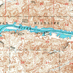 United States Geological Survey Picacho, CA-AZ (1951, 62500-Scale) digital map