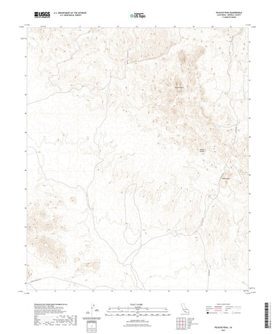 United States Geological Survey Picacho Peak, CA (2021, 24000-Scale) digital map