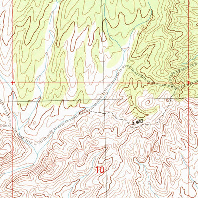 United States Geological Survey Picacho Peak, UT (1989, 24000-Scale) digital map