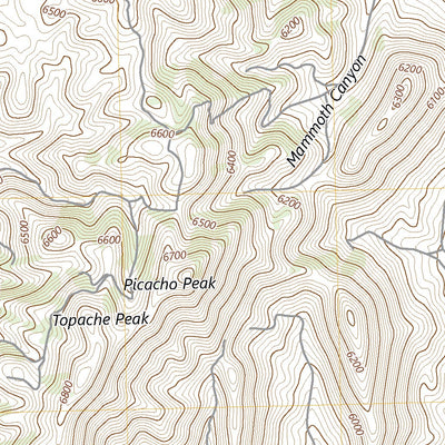United States Geological Survey Picacho Peak, UT (2023, 24000-Scale) digital map