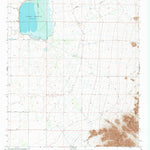 United States Geological Survey Picacho Reservoir, AZ (1968, 24000-Scale) digital map