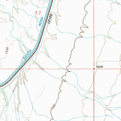 United States Geological Survey Picacho Reservoir, AZ (1992, 24000-Scale) digital map