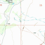 United States Geological Survey Picacho Reservoir SE, AZ (1966, 24000-Scale) digital map