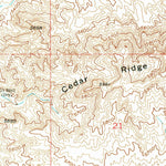 United States Geological Survey Picard Ranch, WY (1952, 24000-Scale) digital map