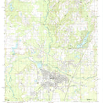 United States Geological Survey Picayune, MS-LA (1985, 24000-Scale) digital map