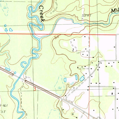 United States Geological Survey Picayune, MS-LA (1985, 24000-Scale) digital map