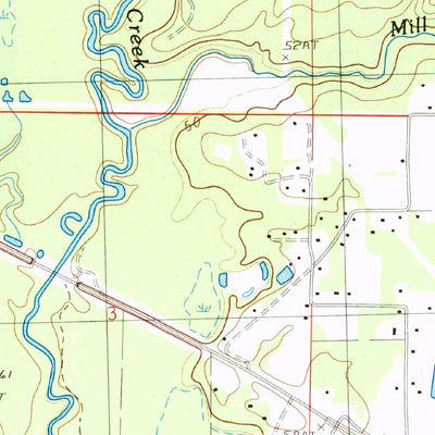 United States Geological Survey Picayune, MS-LA (1997, 24000-Scale) digital map