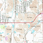 United States Geological Survey Picher, OK-KS (1961, 24000-Scale) digital map
