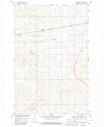 United States Geological Survey Pickardville, ND (1959, 24000-Scale) digital map