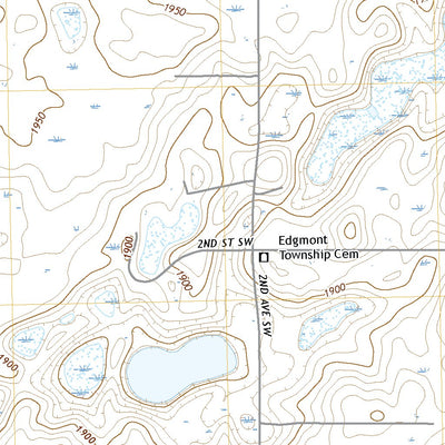 United States Geological Survey Pickardville, ND (2020, 24000-Scale) digital map