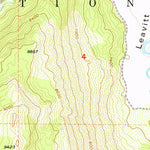 United States Geological Survey Pickel Meadow, CA (1954, 24000-Scale) digital map
